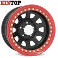 Black Offroad Soft Huit Beadlock Steel Wheel Rim